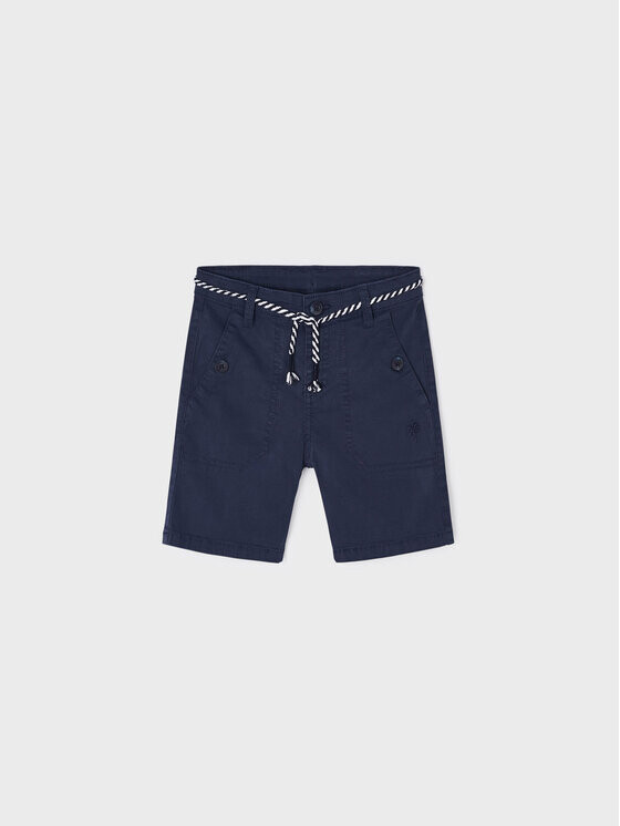 Тканевые шорты стандартного кроя Mayoral, синий
Тканевые шорты стандартного кроя Mayoral, синий