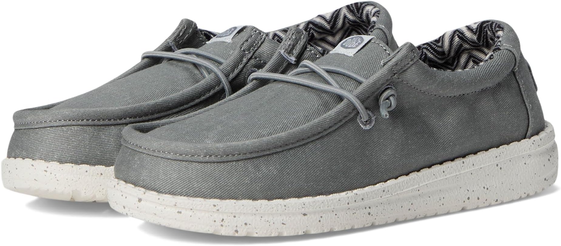 Кроссовки Hey Dude Kids Wally Canvas, Grey
Кроссовки Hey Dude Kids Wally Canvas, Grey