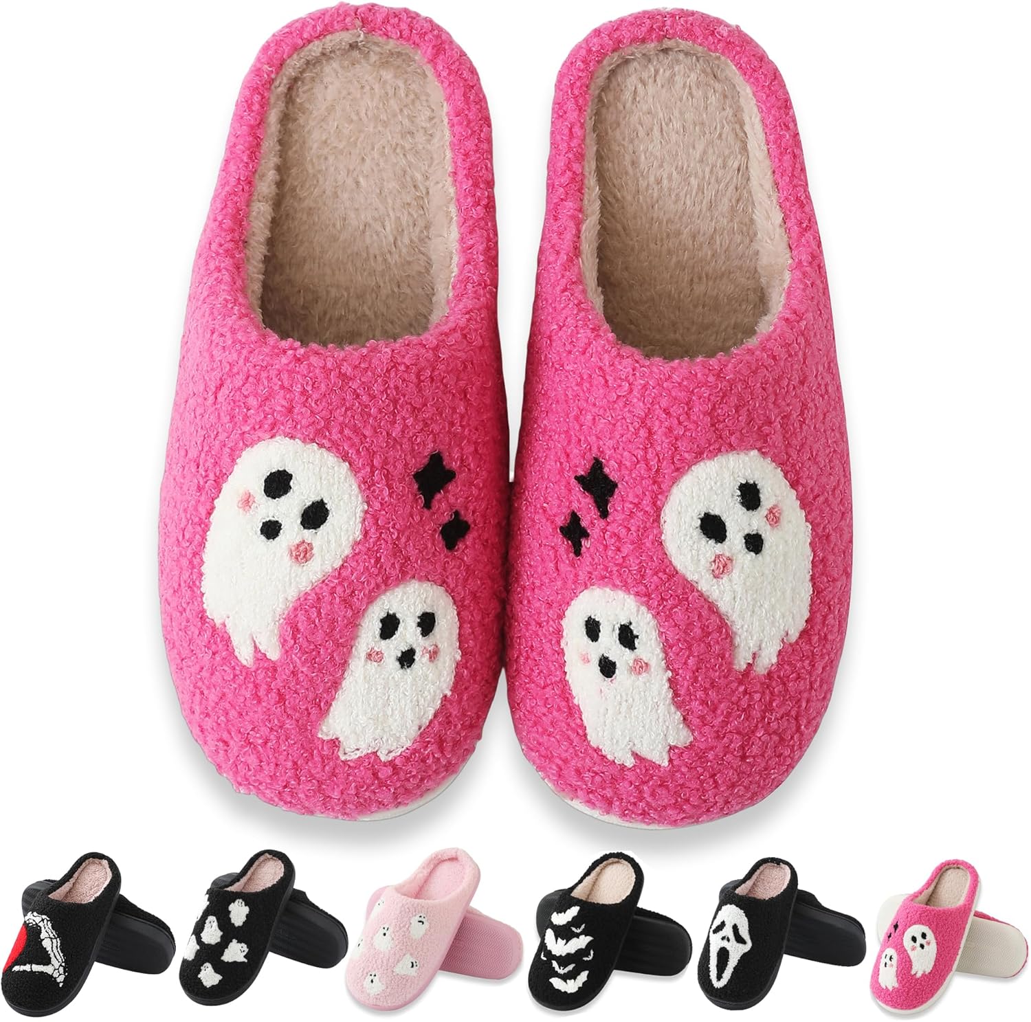 Домашние тапочки на Хэллоуин для женщин и мужчин, в стиле ретро, из плюша с эффектом памяти, мягкие и теплые, в виде привидений, праздничные, без шнурков, для дома и улицы Qbriuqzp, Ghostred
Домашние тапочки на Хэллоуин для женщин и мужчин, в стиле ретро, из плюша с эффектом памяти, мягкие и теплые, в виде привидений, праздничные, без шнурков, для дома и улицы Qbriuqzp, Ghostred