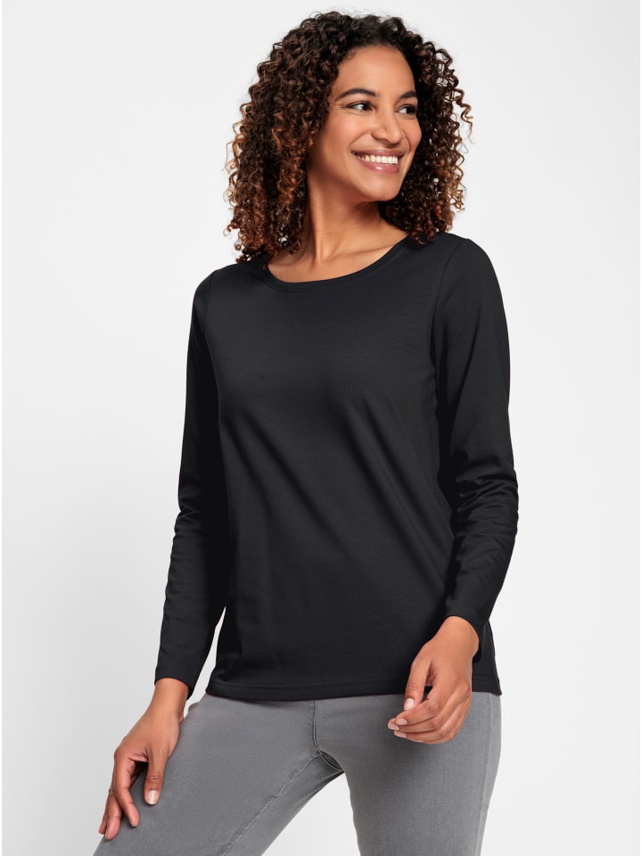 черная рубашка с круглым вырезом WITT WEIDEN
черная рубашка с круглым вырезом WITT WEIDEN