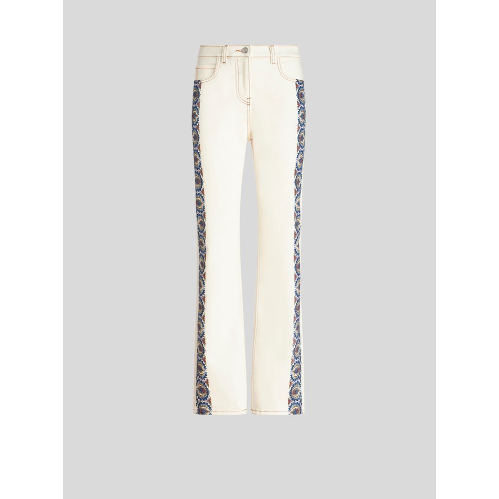 ДЖИНСЫ С ЦВЕТОЧНЫМИ ПОЛОСАМИ ПО БОКАМ ETRO, белый
ДЖИНСЫ С ЦВЕТОЧНЫМИ ПОЛОСАМИ ПО БОКАМ ETRO, белый