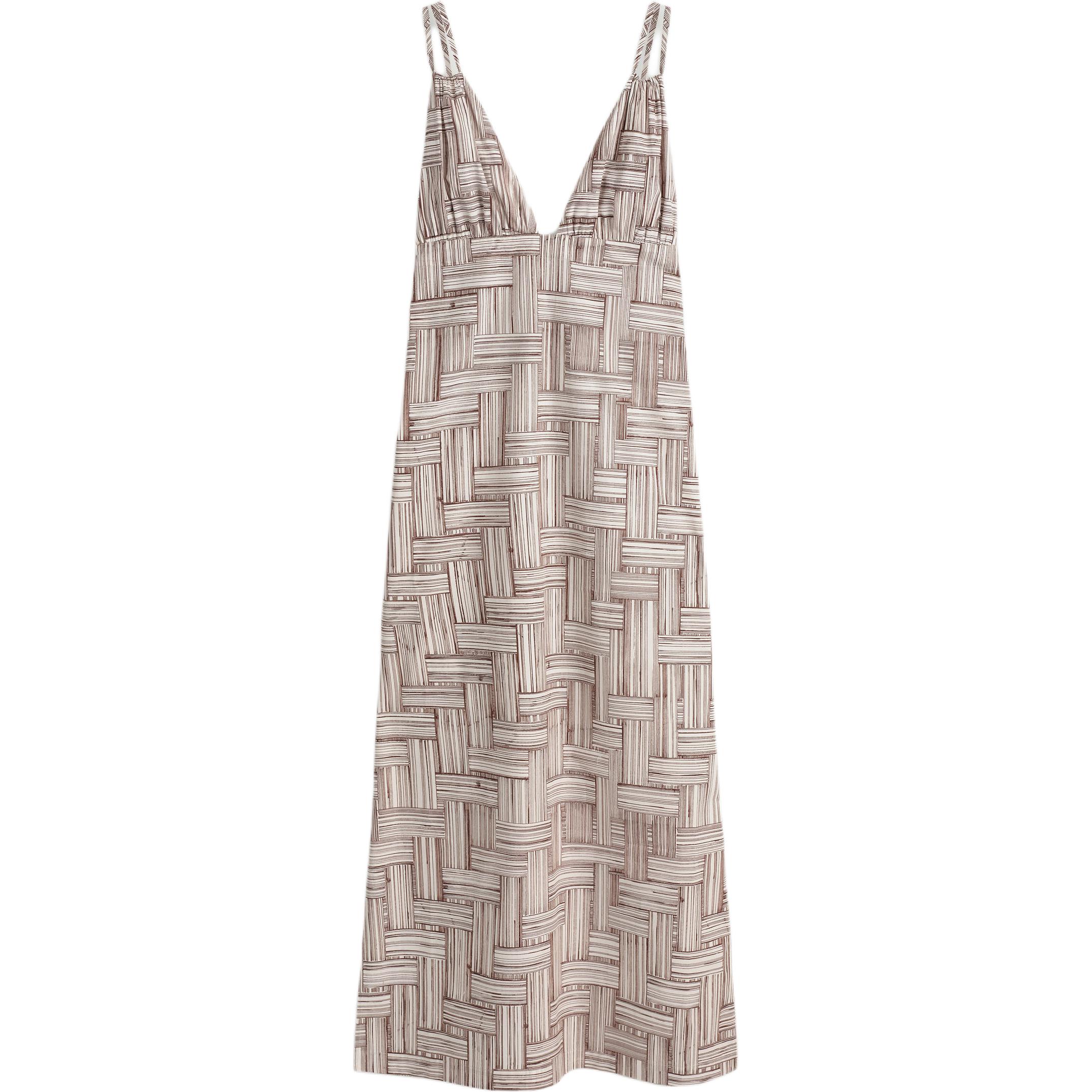 COS Коричневое платье-комбинация для женщин
COS Коричневое платье-комбинация для женщин