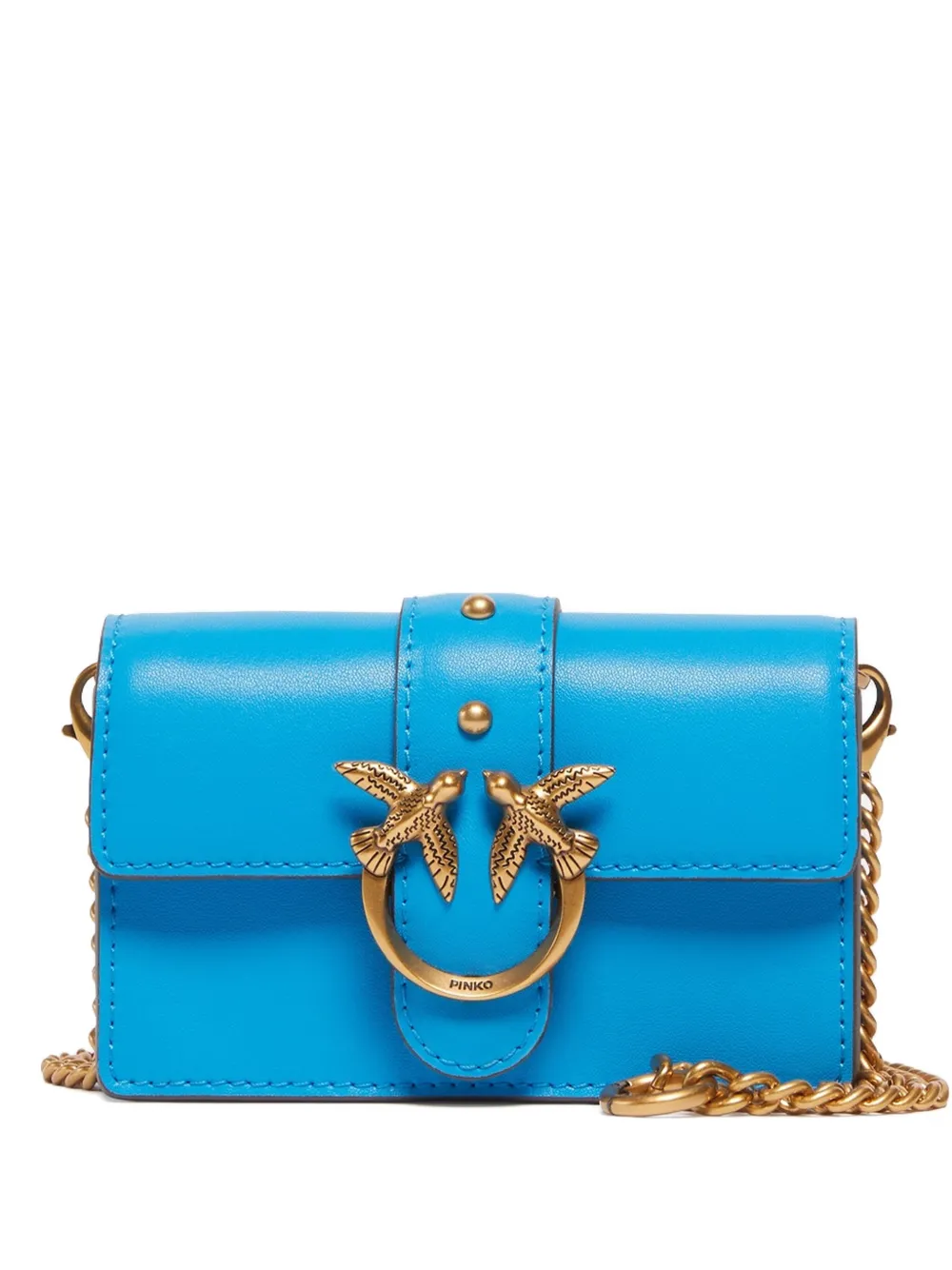 Кожаная мини-сумка PINKO, синий
Кожаная мини-сумка PINKO, синий