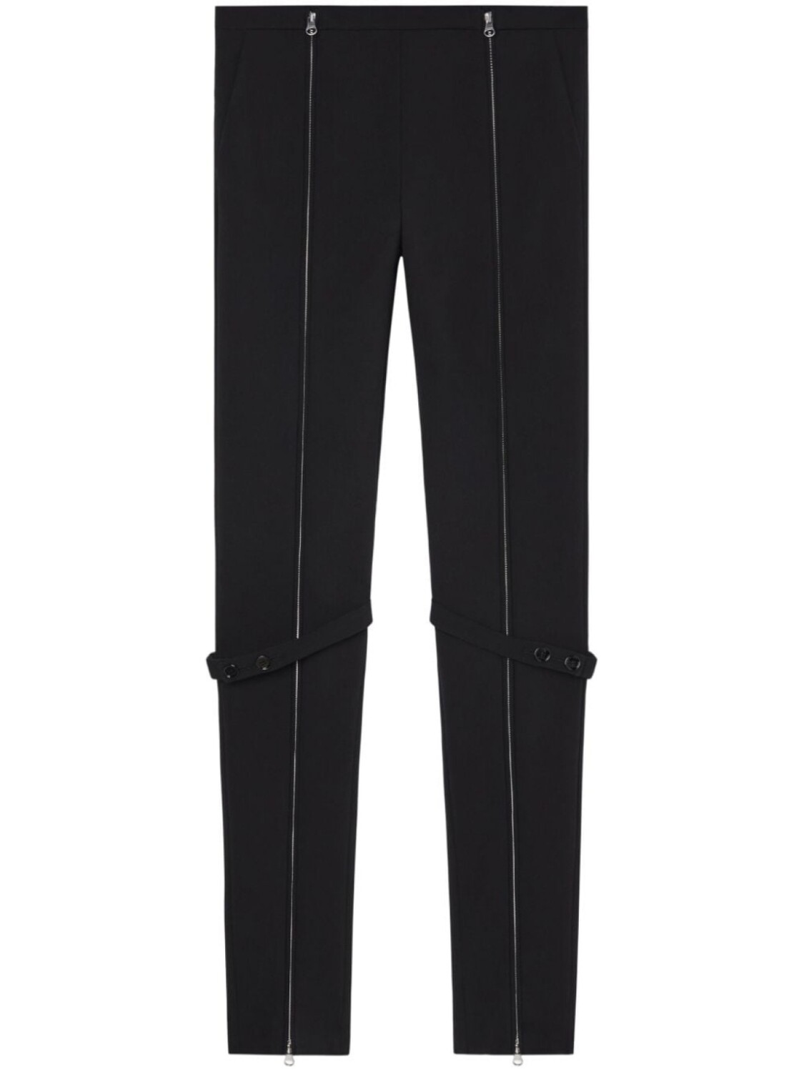 Courrèges брюки из смесовой шерсти с молниями, черный
Courrèges брюки из смесовой шерсти с молниями, черный