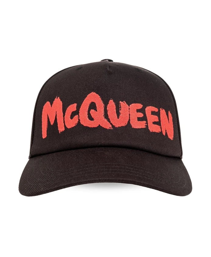 Кепка с изогнутым козырьком и логотипом Alexander Mcqueen, черный
Кепка с изогнутым козырьком и логотипом Alexander Mcqueen, черный