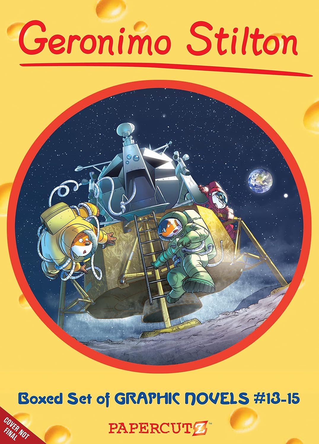 Geronimo Stilton Boxed Set Vol. #13-15 (Geronimo Stilton Graphic Novels) (Papercutz)
Geronimo Stilton Boxed Set Vol. #13-15 (Geronimo Stilton Graphic Novels) (Papercutz)