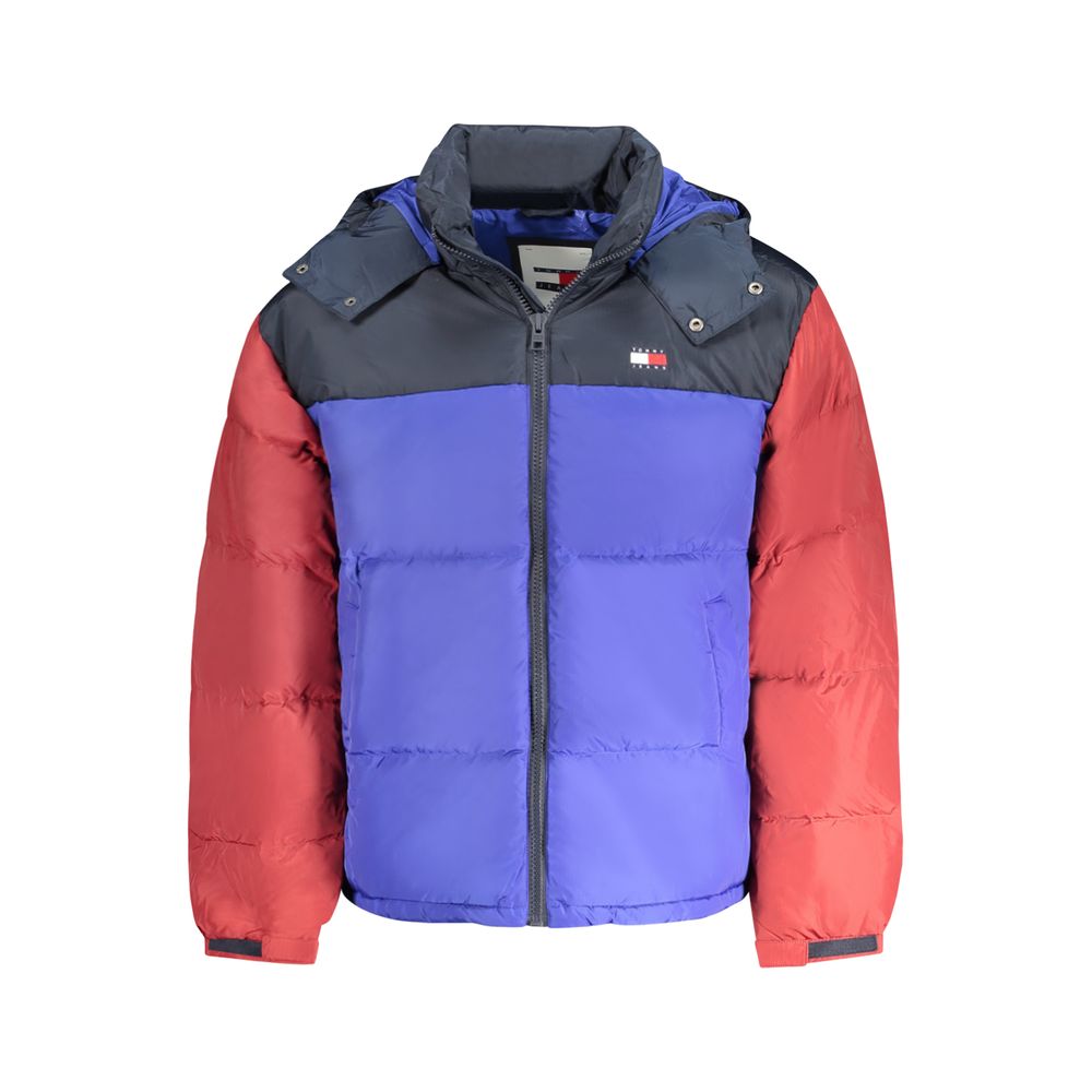 Синяя мужская куртка из полиэстера Tommy Hilfiger 
Синяя мужская куртка из полиэстера Tommy Hilfiger