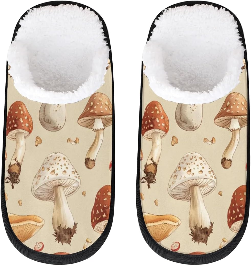 Тапочки Gublec для женщин и мужчин, уютные с нескользящей подошвой, для дома, теплые плюшевые тапочки для дома, спальни и путешествий, Mushroom Theme
Тапочки Gublec для женщин и мужчин, уютные с нескользящей подошвой, для дома, теплые плюшевые тапочки для дома, спальни и путешествий, Mushroom Theme