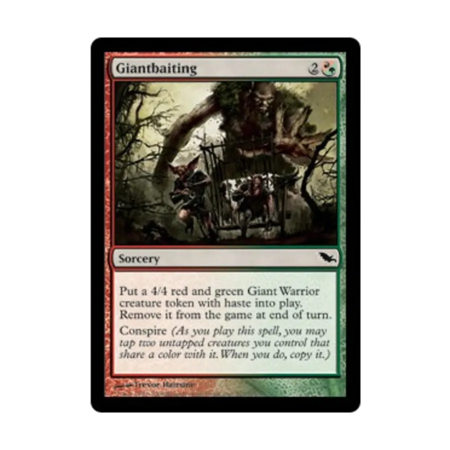 CCG Приманка для гигантов (C) (фольга), MTG - Shadowmoor
CCG Приманка для гигантов (C) (фольга), MTG - Shadowmoor