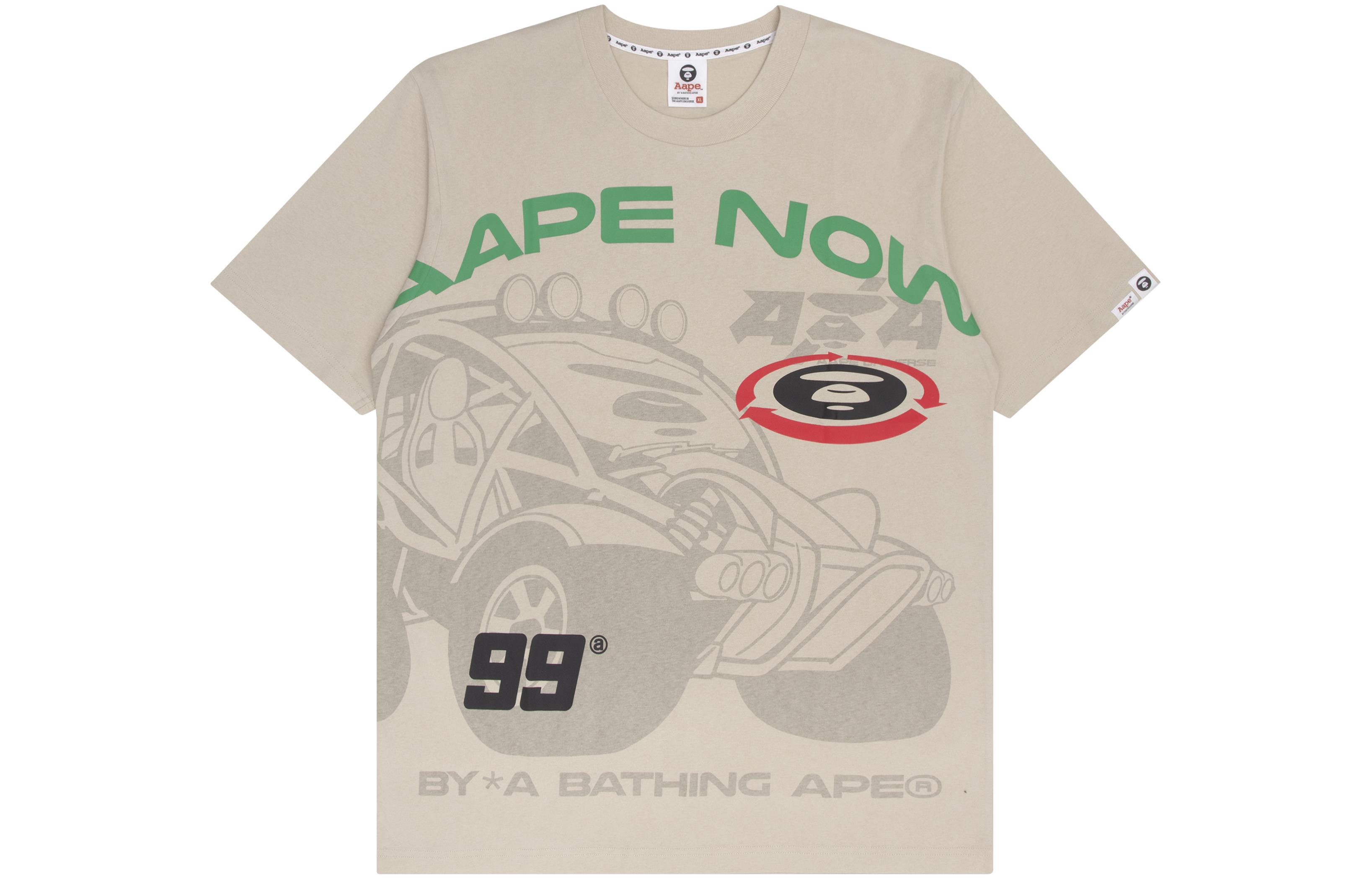 Футболка унисекс Aape, коричневый
Футболка унисекс Aape, коричневый