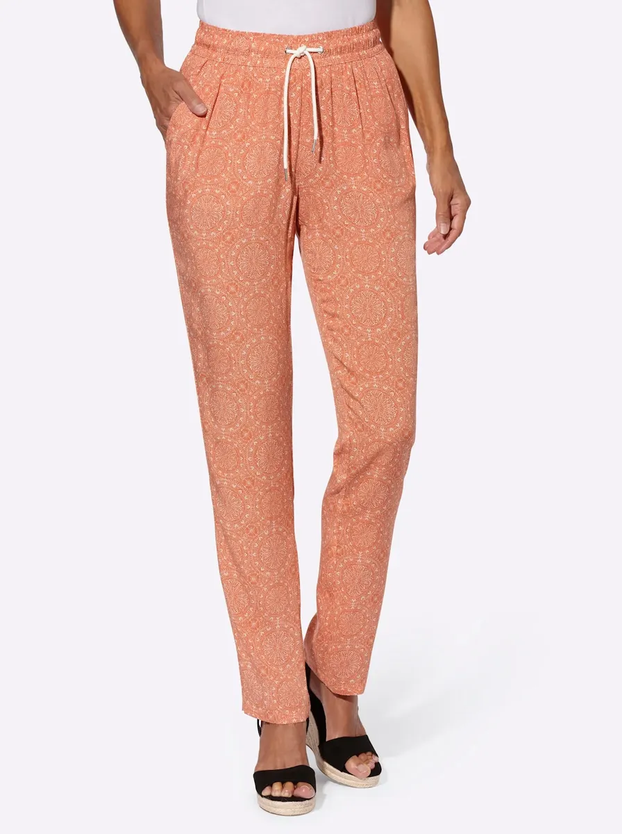 Вдохновляющие брюки без застежки Inspirationen, цвет Papaya-Champagner-Bedruckt
Вдохновляющие брюки без застежки Inspirationen, цвет Papaya-Champagner-Bedruckt
