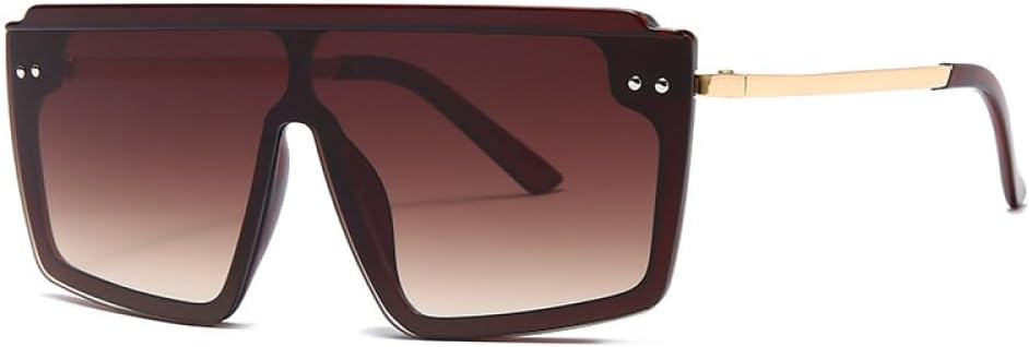 Винтажные модные солнцезащитные очки большого квадратного размера для женщин и мужчин, стильные солнцезащитные очки с плоской оправой и защитой от УФ-излучения (UV400) MTZJH, One Color
Винтажные модные солнцезащитные очки большого квадратного размера для женщин и мужчин, стильные солнцезащитные очки с плоской оправой и защитой от УФ-излучения (UV400) MTZJH, One Color