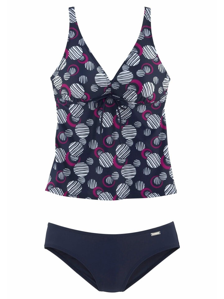 Комплект бикини LASCANA, цвет marine/bedruckt
Комплект бикини LASCANA, цвет marine/bedruckt