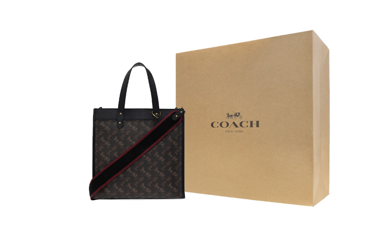 COACH Сумка-шоппер с принтом лошади и кареты
COACH Сумка-шоппер с принтом лошади и кареты