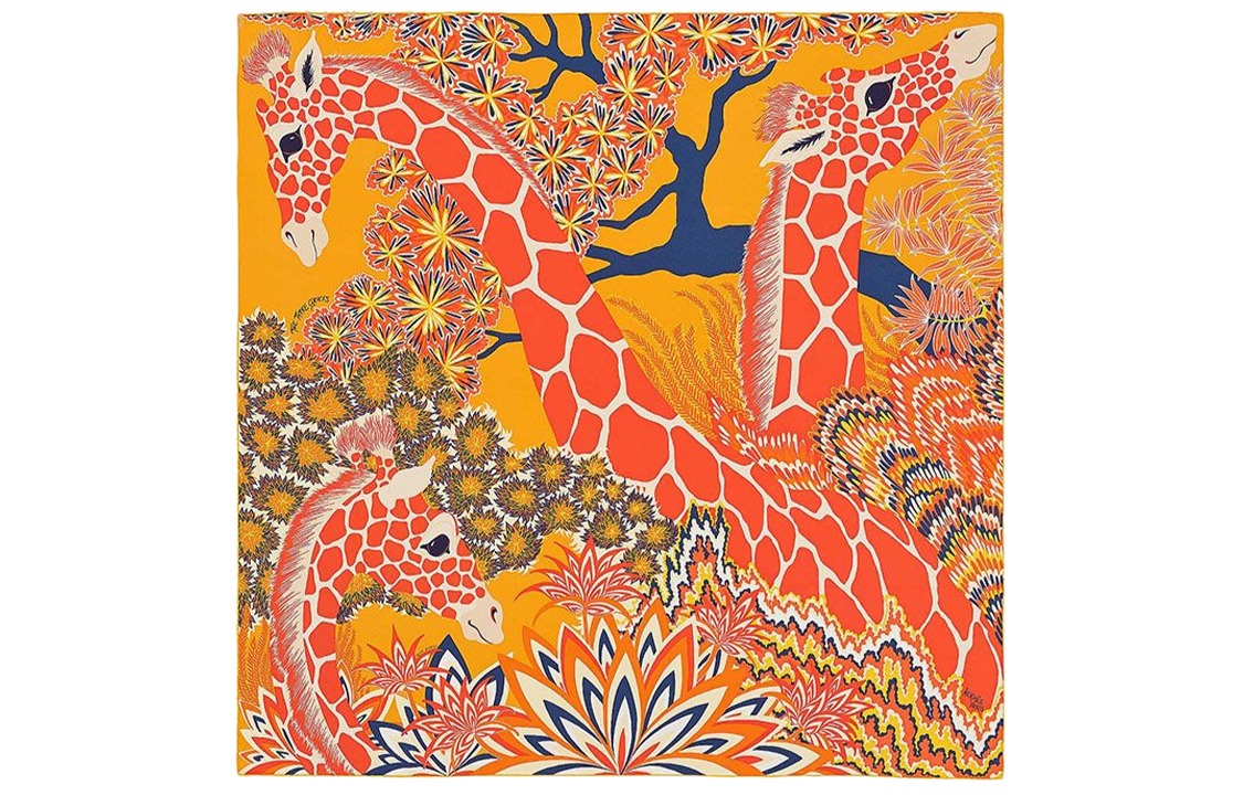 Шёлковый платок Женский Оранжевый HERMES
Шёлковый платок Женский Оранжевый HERMES