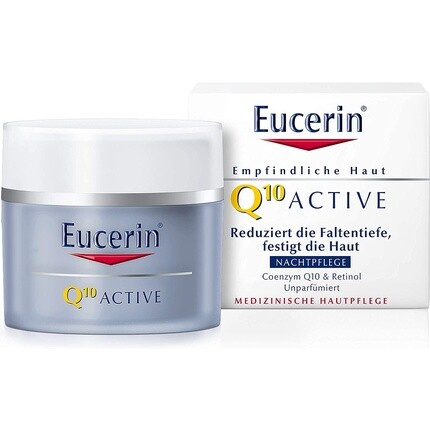 Q10 Активный ночной крем против морщин 50 мл, Eucerin
Q10 Активный ночной крем против морщин 50 мл, Eucerin