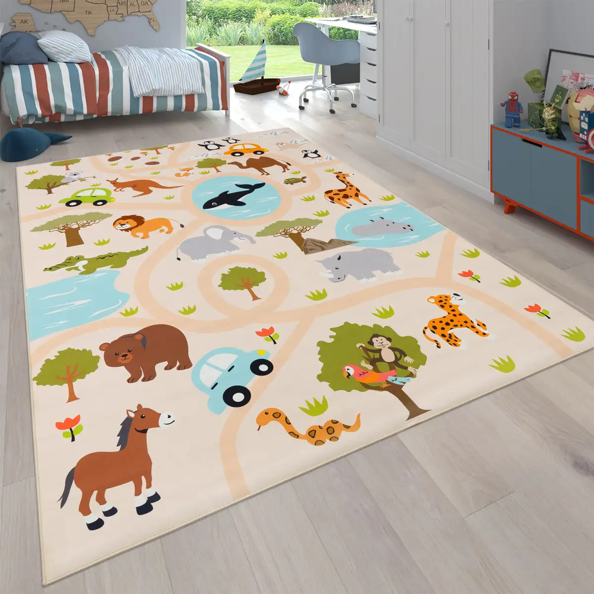 Детский ковер Paco Home "Bino 580", прямоугольный, игровой коврик, с улицей и машинками, детская комната 160х220 см, цвет Mehrfarbig
Детский ковер Paco Home "Bino 580", прямоугольный, игровой коврик, с улицей и машинками, детская комната 160х220 см, цвет Mehrfarbig