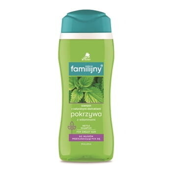 Шампунь, Крапива, 300 мл Familijny
Шампунь, Крапива, 300 мл Familijny