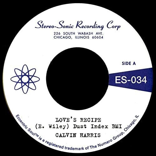 Сингл 7" Harris, Calvin: Love's Recipe / Wives Get Lonely Too 
Сингл 7" Harris, Calvin: Love's Recipe / Wives Get Lonely Too