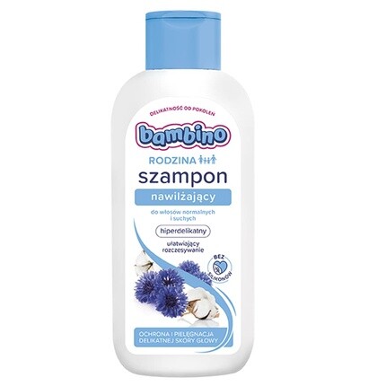 Семейный увлажняющий шампунь Bambino 400мл
Семейный увлажняющий шампунь Bambino 400мл