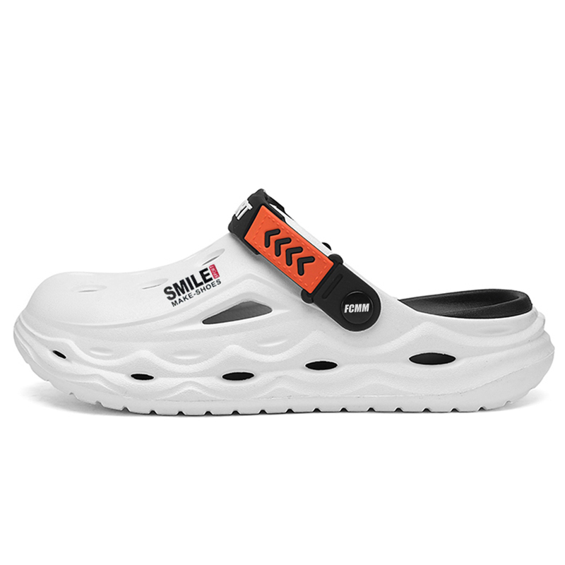 FCMM Клоги мужские бело-черные, цвет White Black
FCMM Клоги мужские бело-черные, цвет White Black