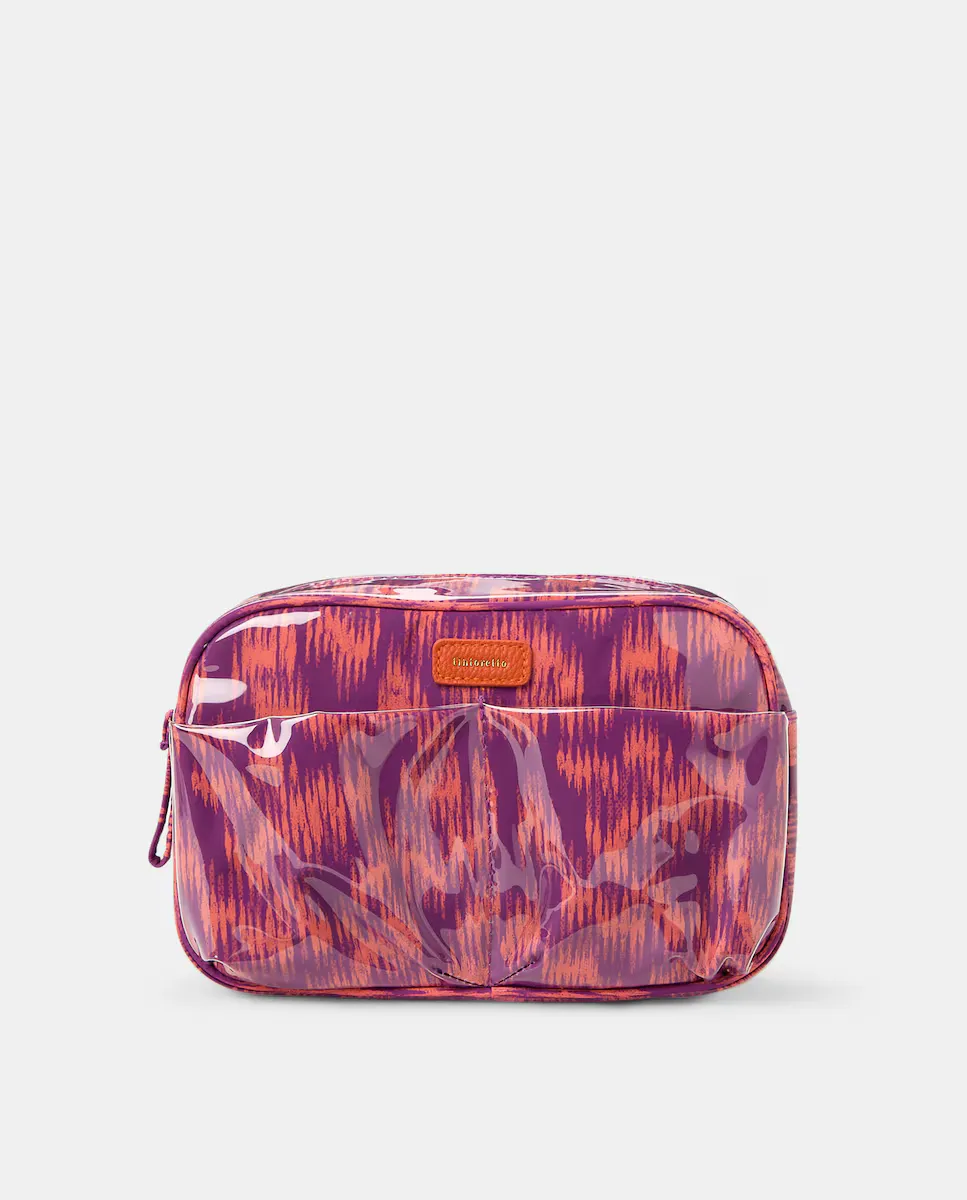 Сумка для туалетных принадлежностей с принтом и передним карманом Tintoretto, пурпурный
Сумка для туалетных принадлежностей с принтом и передним карманом Tintoretto, пурпурный