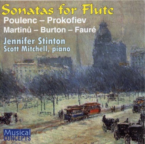 CD диск Stinton / Mitchell: Sonatas for Flute
CD диск Stinton / Mitchell: Sonatas for Flute