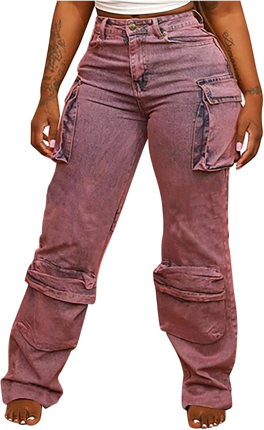 Женские джинсы с высокой талией и расклешенными штанинами Uillui
Женские джинсы с высокой талией и расклешенными штанинами Uillui