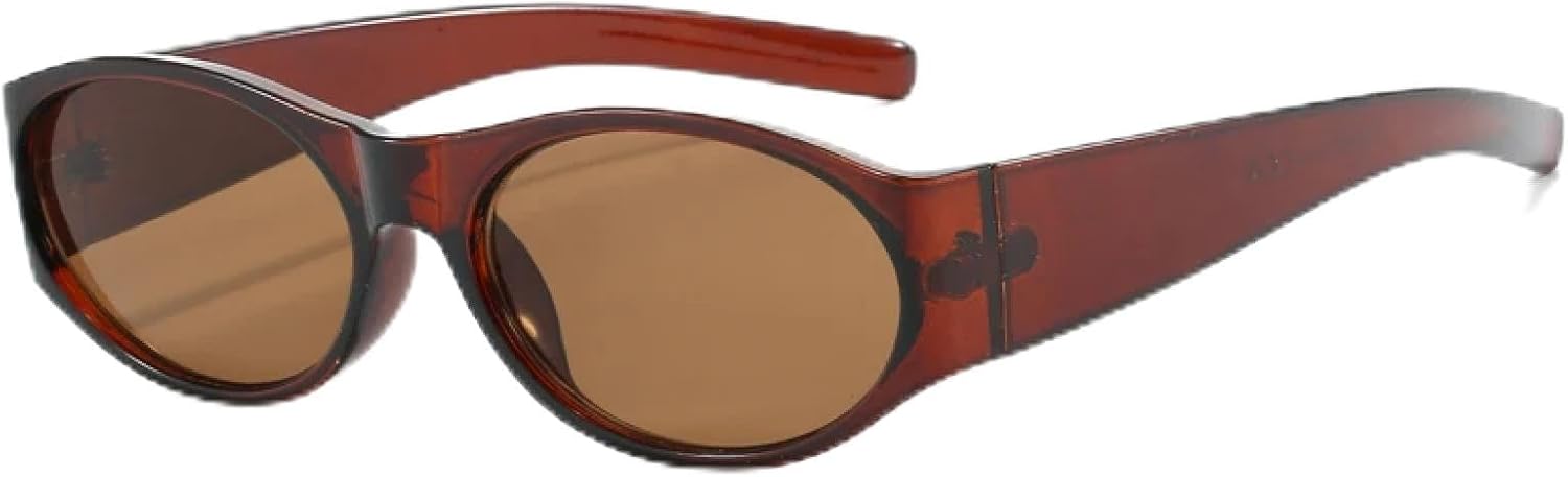 Солнцезащитные очки с защитой от УФ-излучения UV400 | Толстая оправа, широкие дужки | Для женщин и мужчин, для занятий спортом на открытом воздухе и вождения DSVIGF, Dark Brown
Солнцезащитные очки с защитой от УФ-излучения UV400 | Толстая оправа, широкие дужки | Для женщин и мужчин, для занятий спортом на открытом воздухе и вождения DSVIGF, Dark Brown