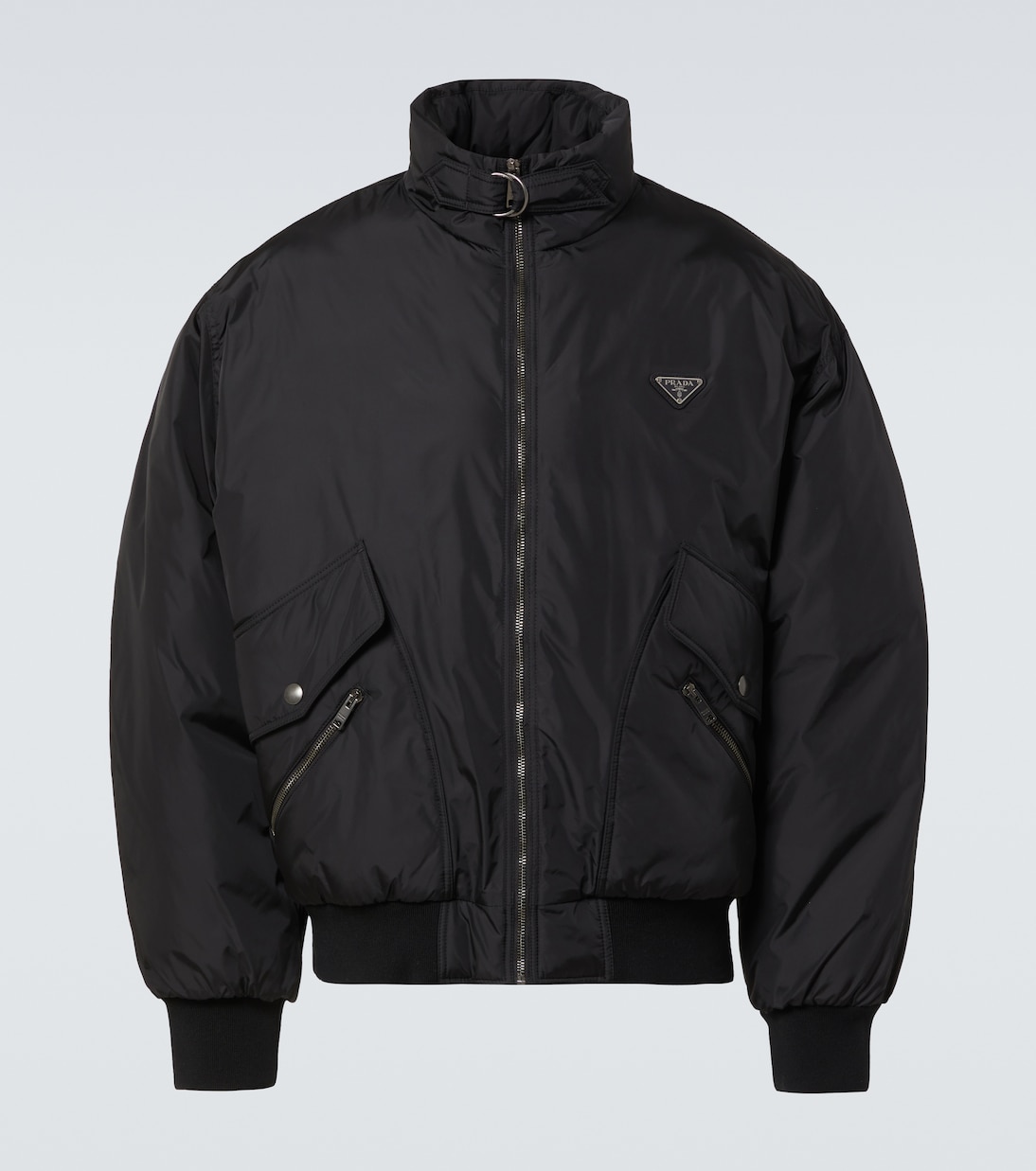 Пуховик Re-Nylon Prada, черный
Пуховик Re-Nylon Prada, черный