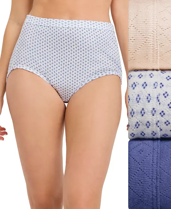 Комплект из 3 трусиков-брифов Elance Breathe Brief, размер 1542, увеличенные размеры Jockey, белый
Комплект из 3 трусиков-брифов Elance Breathe Brief, размер 1542, увеличенные размеры Jockey, белый