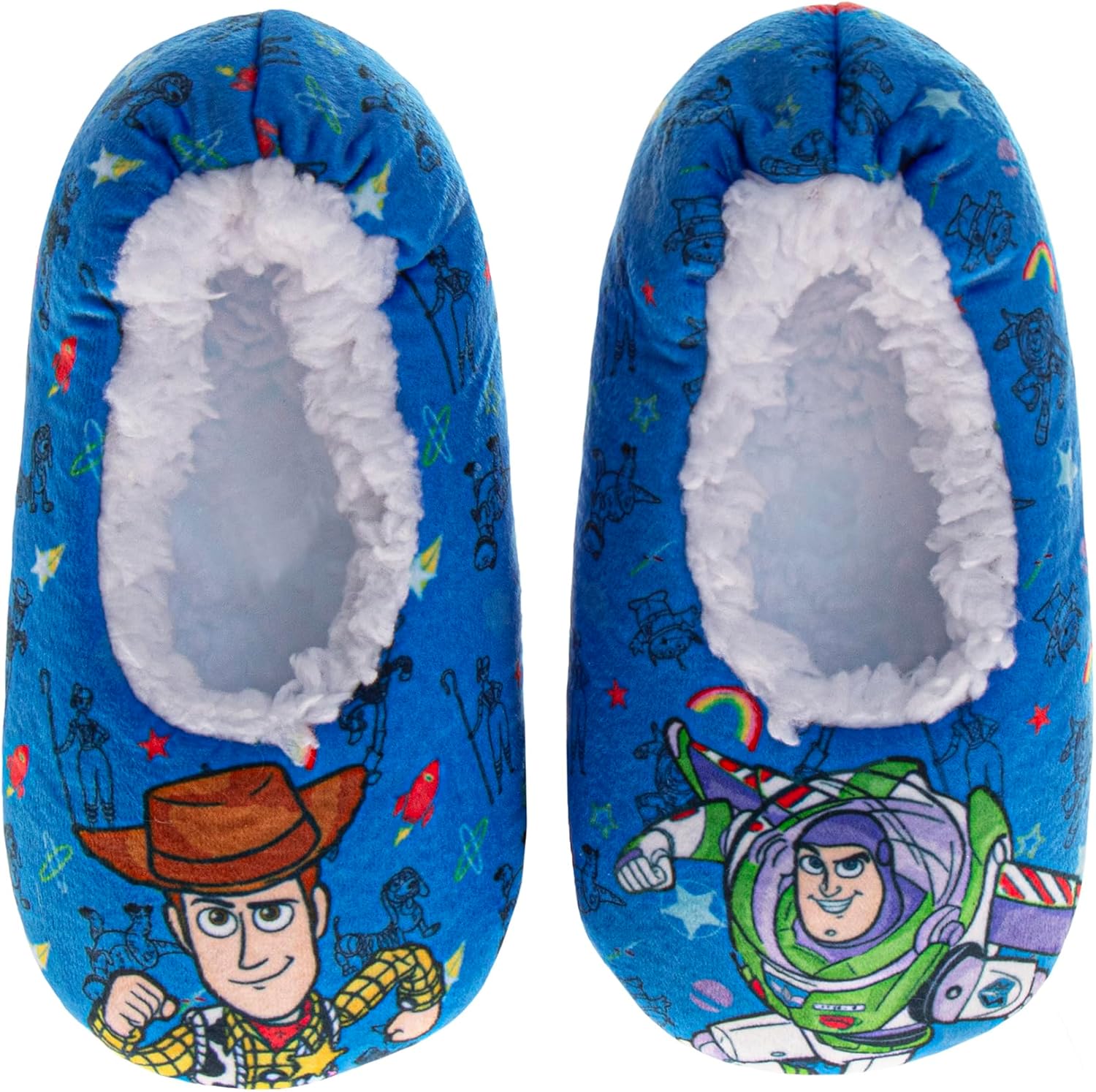 Тапочки-носочки Josmo для мальчиков - мягкие плюшевые уютные тапочки с носком с антискользящей подошвой - Машинки, Человек-Паук, Щенячий патруль, Черепашки-ниндзя, Соник, История игрушек (Размеры: 5-10 для малышей / 11-12 для детей), синий
Тапочки-носочки Josmo для мальчиков - мягкие плюшевые уютные тапочки с носком с антискользящей подошвой - Машинки, Человек-Паук, Щенячий патруль, Черепашки-ниндзя, Соник, История игрушек (Размеры: 5-10 для малышей / 11-12 для детей), синий