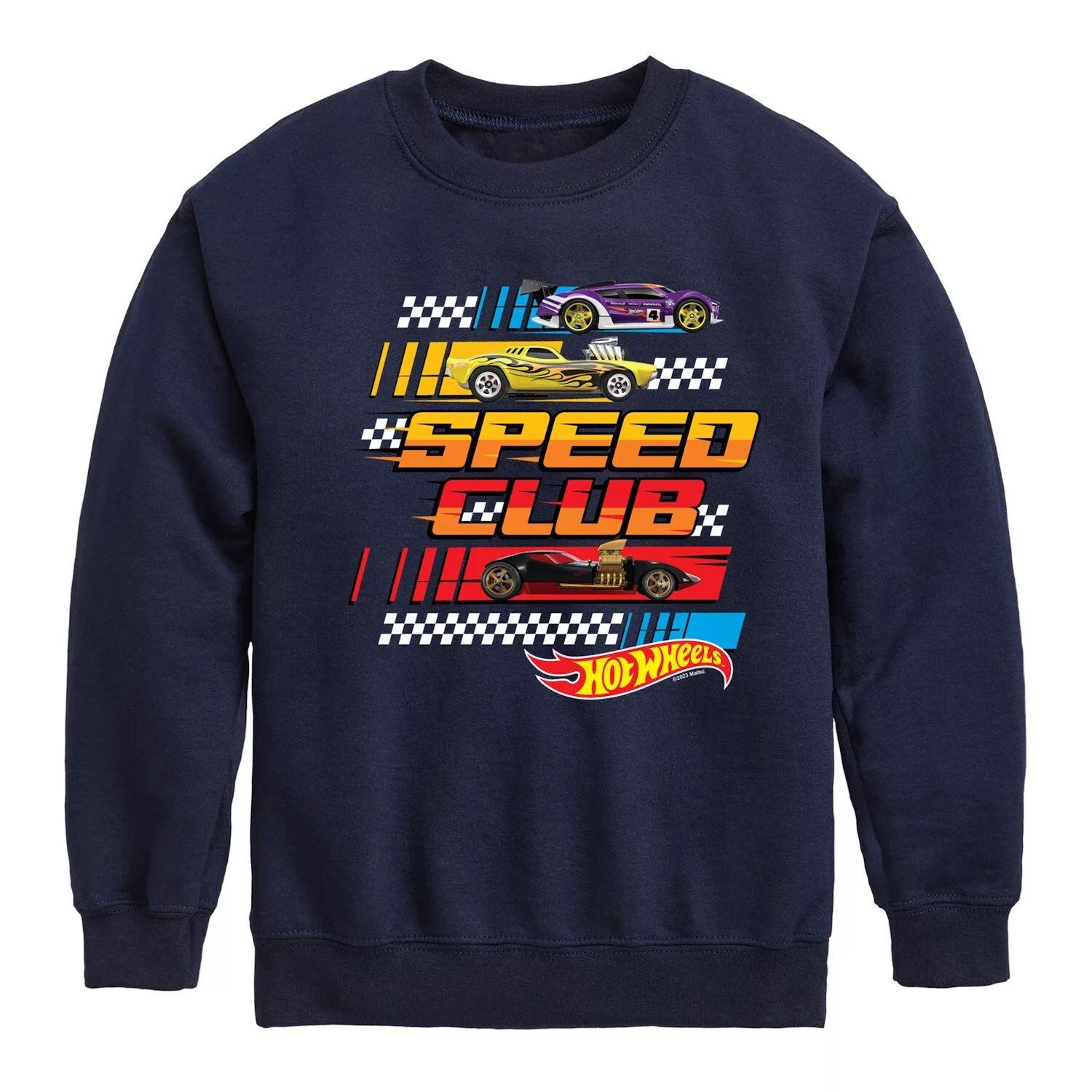 Толстовка с рисунком Hot Wheels Speed Club Crew для мальчиков 8–20 лет Licensed Character, синий
Толстовка с рисунком Hot Wheels Speed Club Crew для мальчиков 8–20 лет Licensed Character, синий