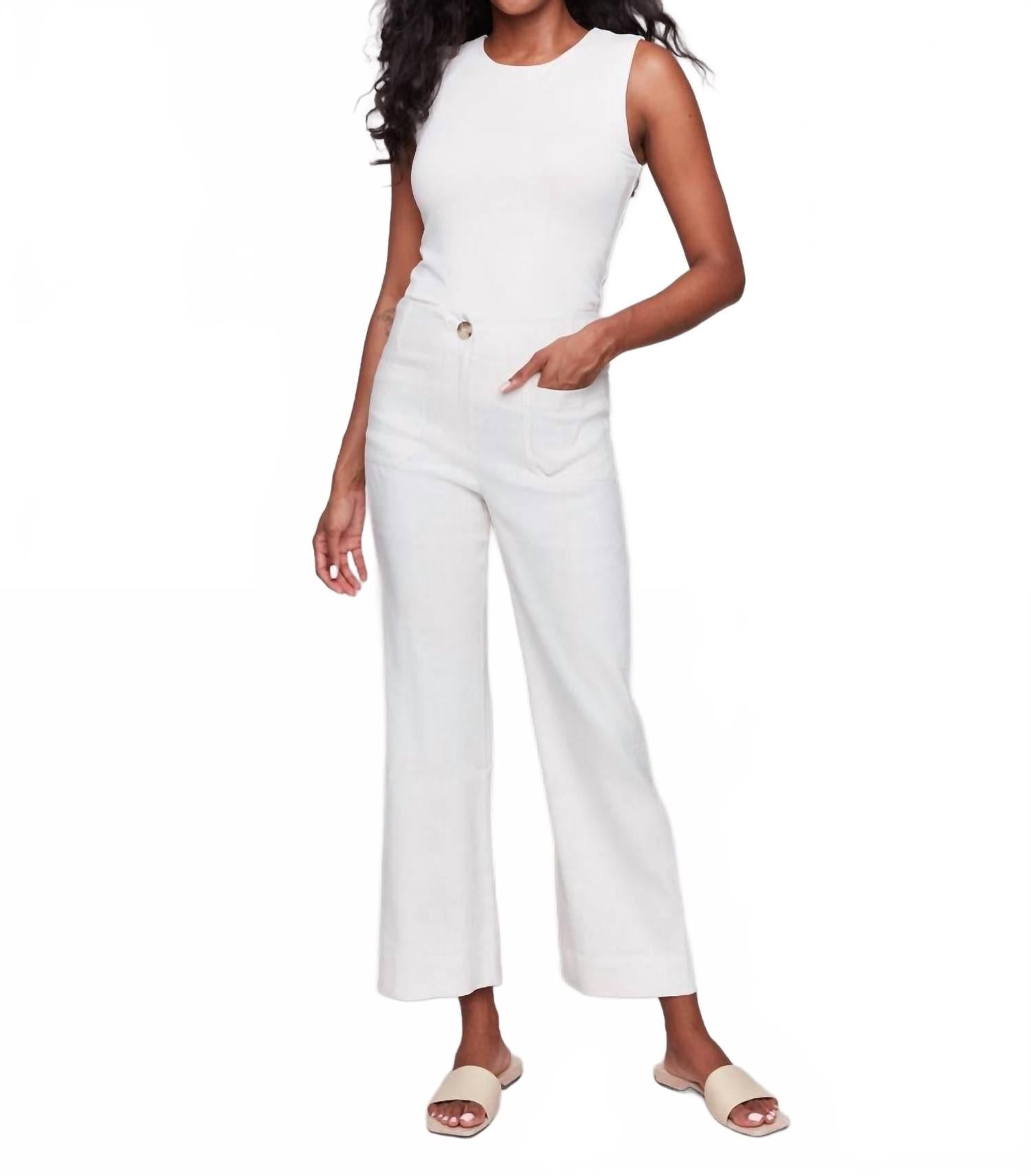 Брюки с накладными карманами, цвет натуральный Charlie B, Natural
Брюки с накладными карманами, цвет натуральный Charlie B, Natural