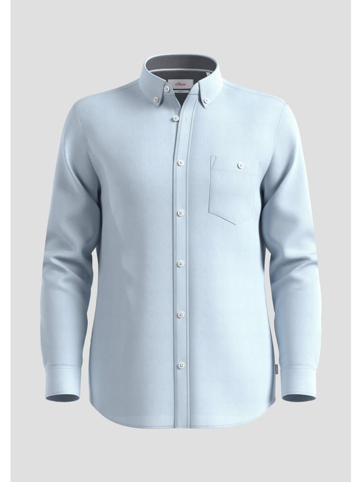 s.Oliver Рубашка 5084_светло-голубая
s.Oliver Рубашка 5084_светло-голубая