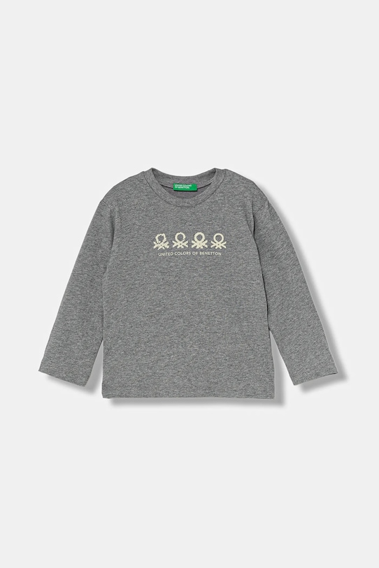 Детская хлопковая кофта с длинным рукавом United Colors Of Benetton, серый
Детская хлопковая кофта с длинным рукавом United Colors Of Benetton, серый