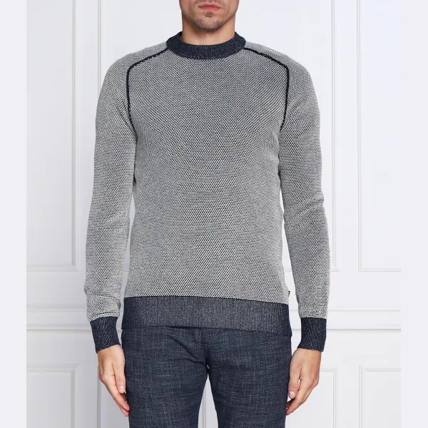 Облегающий свитер акопак Boss, синий
Облегающий свитер акопак Boss, синий