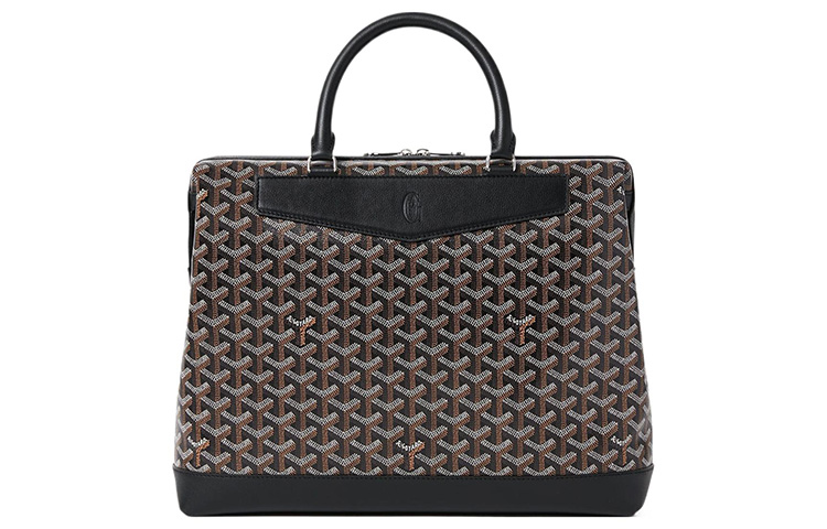 GOYARD Сумка для ноутбука Canvas с кожаными вставками портфель унисекс black
GOYARD Сумка для ноутбука Canvas с кожаными вставками портфель унисекс black