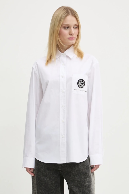 Хлопковая рубашка 0 Miss Sixty, белый
Хлопковая рубашка 0 Miss Sixty, белый