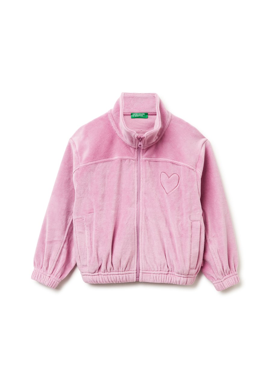 Флисовая куртка United Colors of Benetton WITH HEART EMBROIDERY, Pink
Флисовая куртка United Colors of Benetton WITH HEART EMBROIDERY, Pink