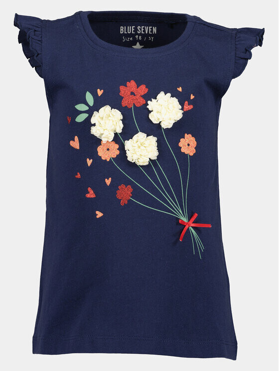 Топ стандартного кроя Blue Seven, синий
Топ стандартного кроя Blue Seven, синий