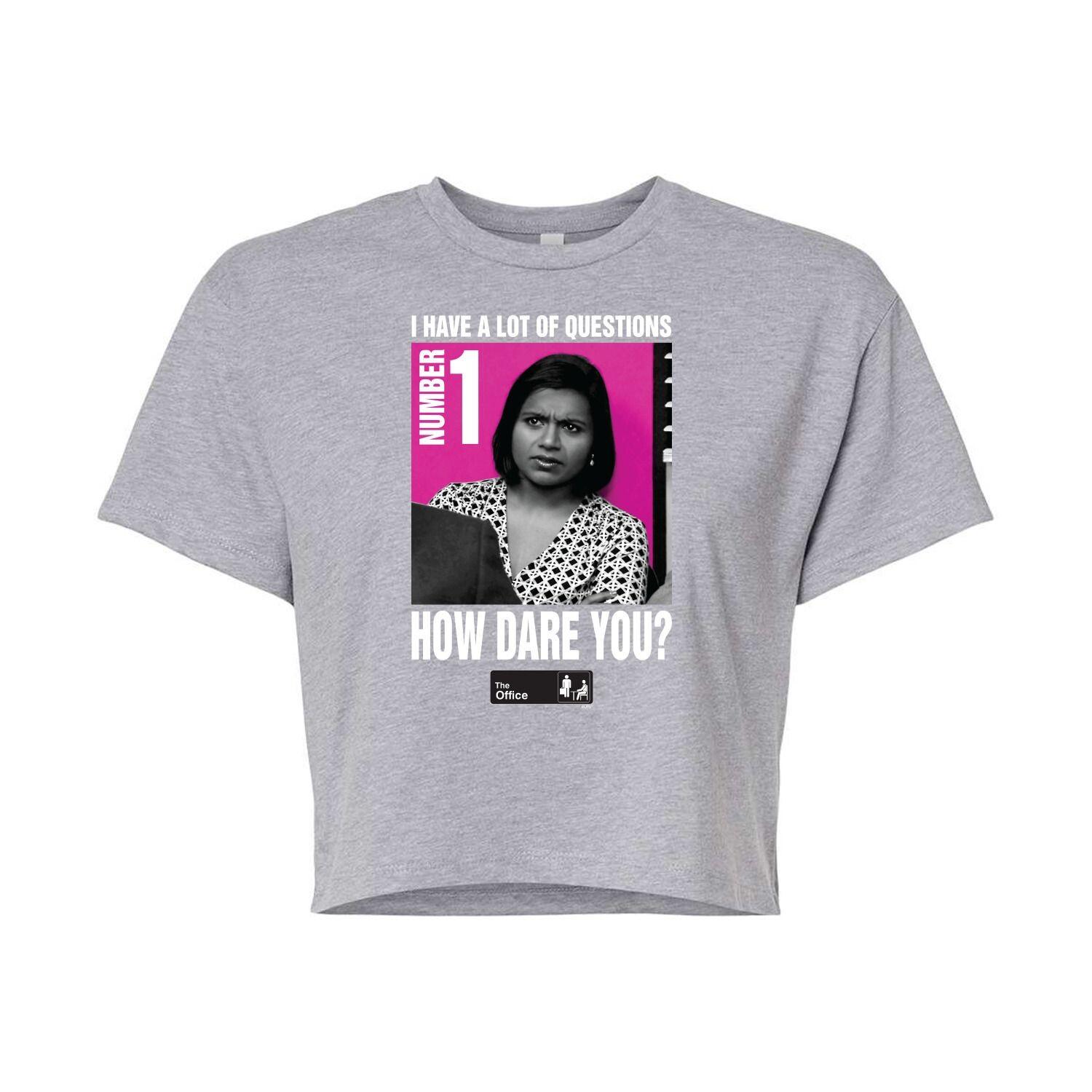 Укороченная футболка The Office Kelly Kapoor для юниоров Licensed Character
Укороченная футболка The Office Kelly Kapoor для юниоров Licensed Character