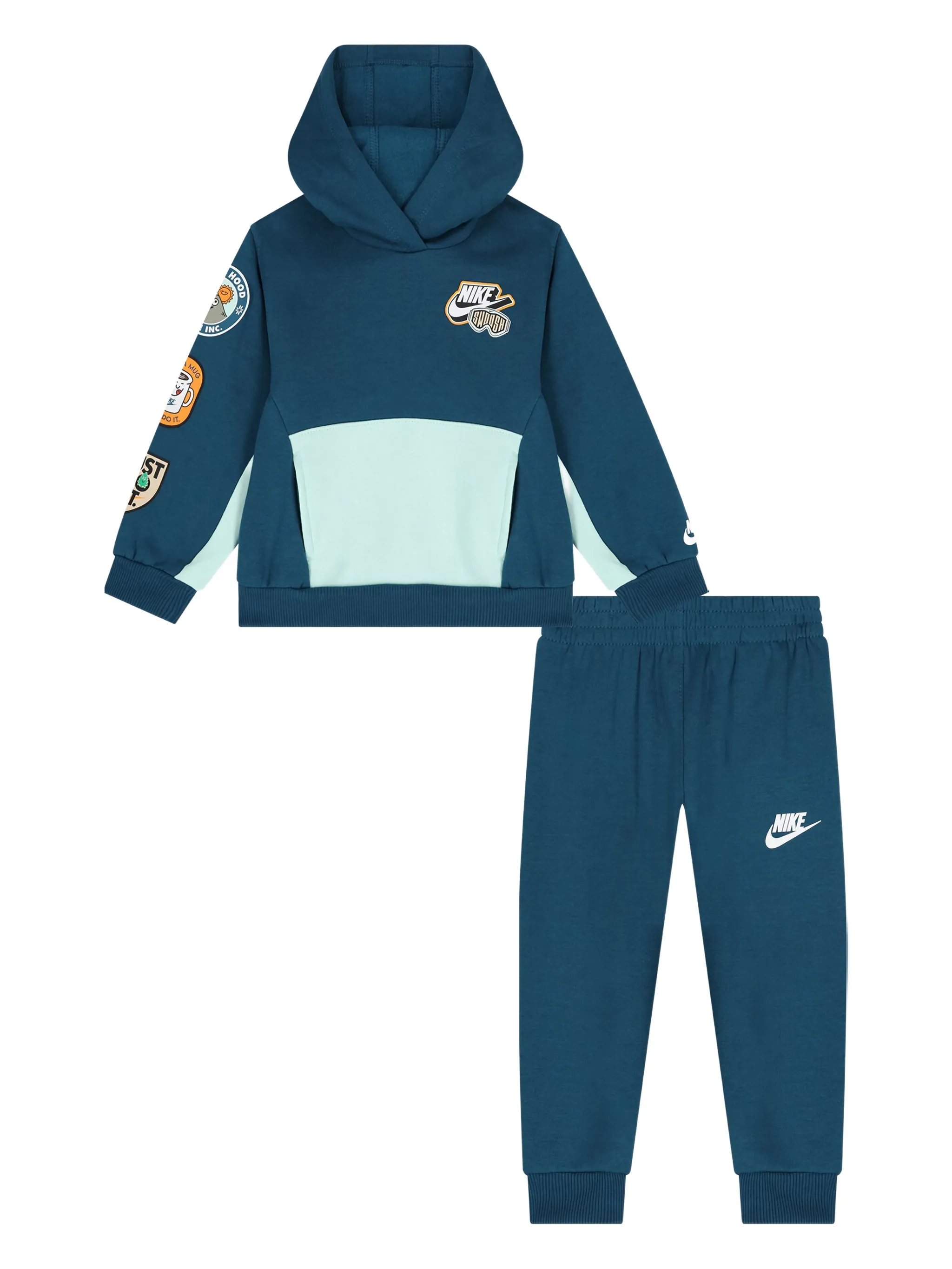 Спортивный костюм с логотипом Nike Kids, синий
Спортивный костюм с логотипом Nike Kids, синий