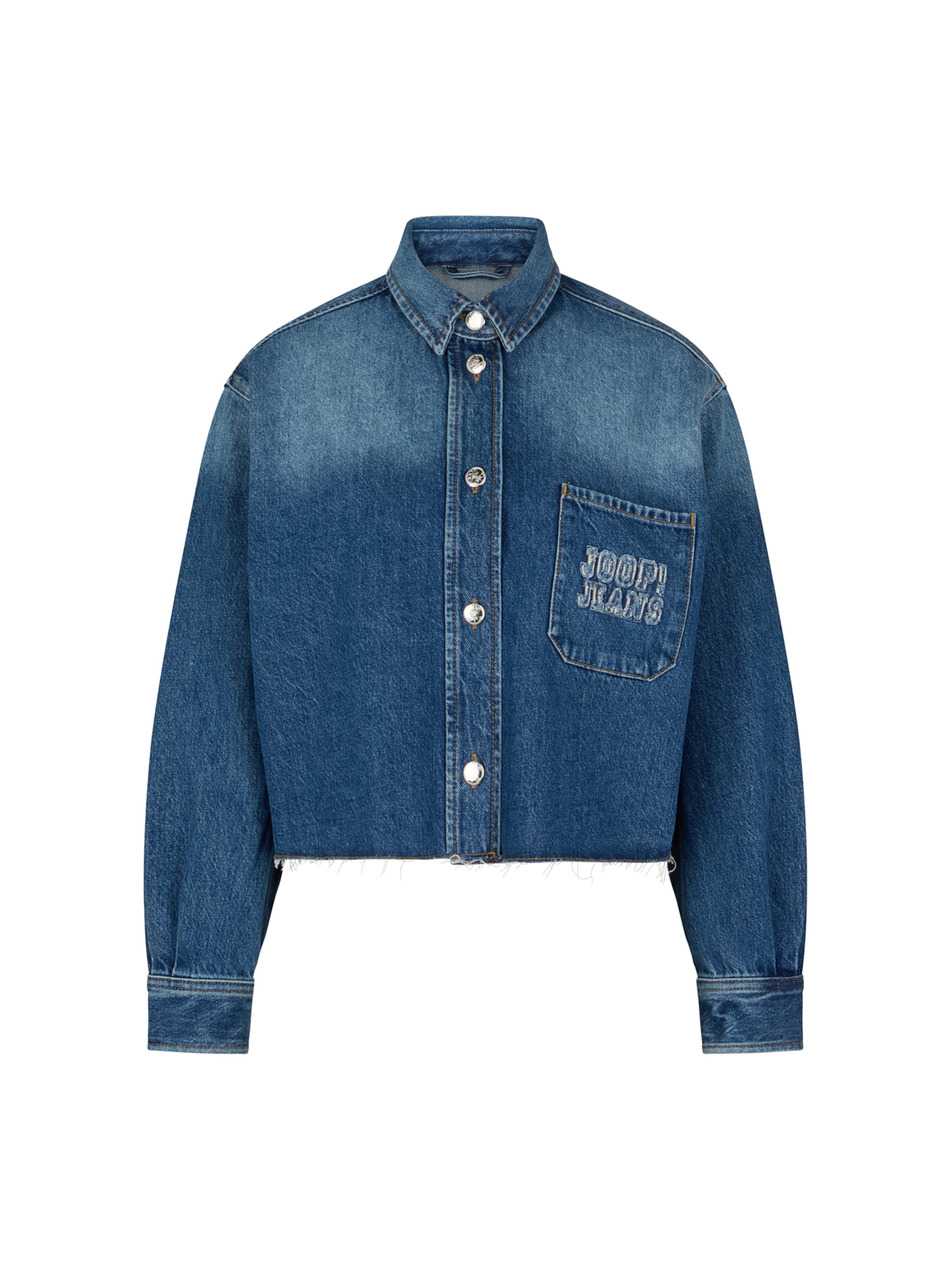 JOOP! Jeans Рубашка 'Udela' в темно-синем цвете
JOOP! Jeans Рубашка 'Udela' в темно-синем цвете