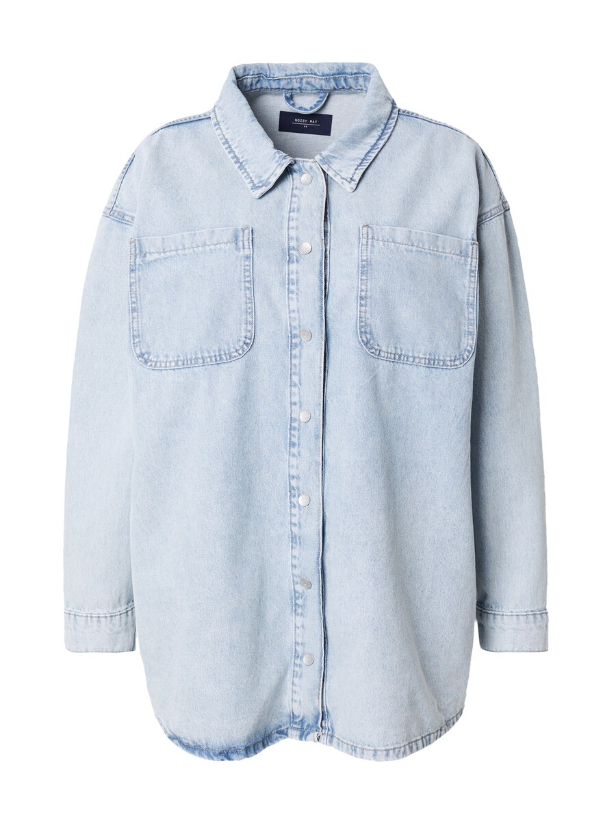 Блузка Noisy May Curve Blouse NMALVA, синий деним 
Блузка Noisy May Curve Blouse NMALVA, синий деним