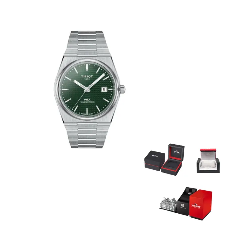 TISSOT Часы Men's PRX Super Player Series Watch, Green Dial
TISSOT Часы Men's PRX Super Player Series Watch, Green Dial