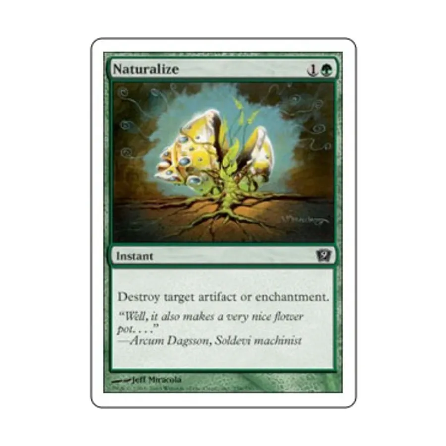 CCG Натурализовать (С), MTG - 9th Edition
CCG Натурализовать (С), MTG - 9th Edition