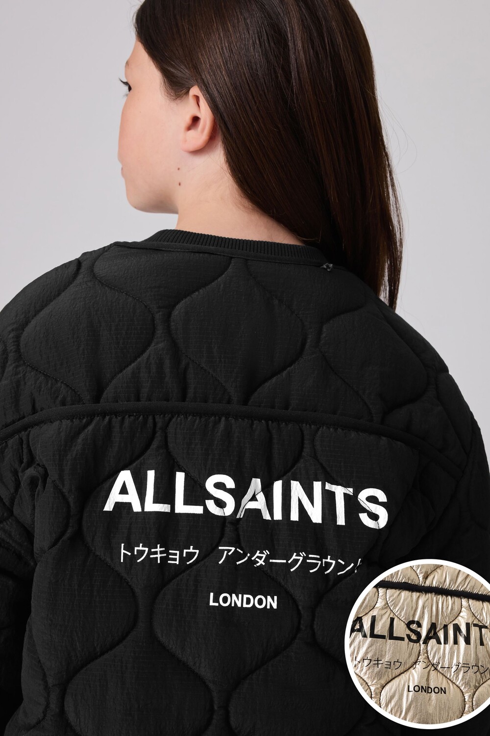 Двусторонняя куртка для девочек Phyllis Smallsaints, металлический
Двусторонняя куртка для девочек Phyllis Smallsaints, металлический