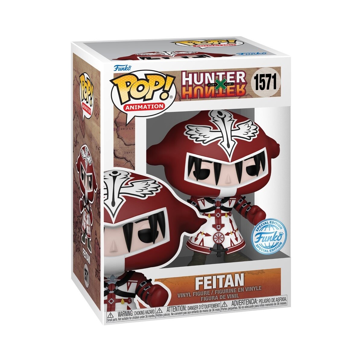 Funko POP!, коллекционная фигурка, Анимация: Hunter x Hunter: Feitan (Pain Packer)
Funko POP!, коллекционная фигурка, Анимация: Hunter x Hunter: Feitan (Pain Packer)