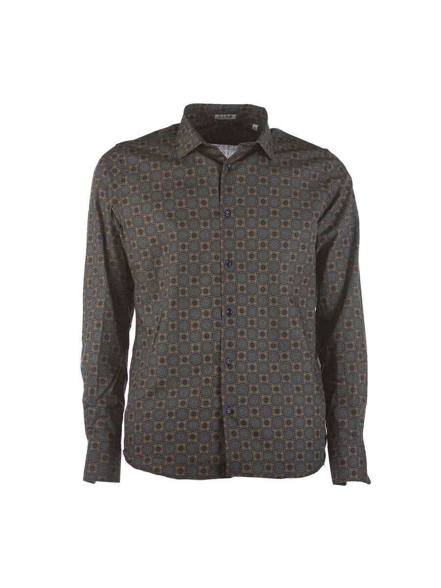 Повседневная рубашка SL56 Regular fit Button Up Shirt, коричневый 
Повседневная рубашка SL56 Regular fit Button Up Shirt, коричневый